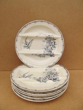 6 ancienne assiette asperges