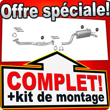 Ligne pot d'échappement pour FIAT PUNTO II (188) 1.9 JTD 1999-2006 Silencieux