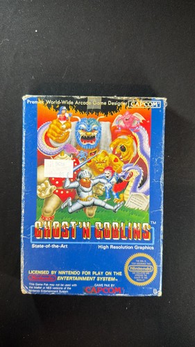Ghost goblins nintendo - ghost'n,