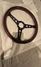 vintage ancien volant bois