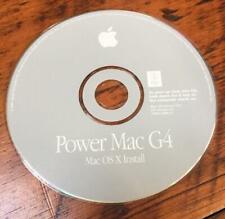 Power Mac G4 OS X 10 Puma v10.1 Macintosh Install Software Disc 2001 CD