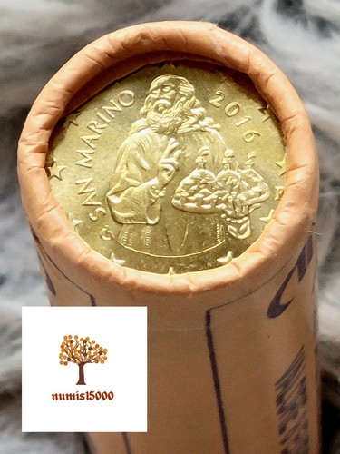 Saint marin 2016 - saint, centimes