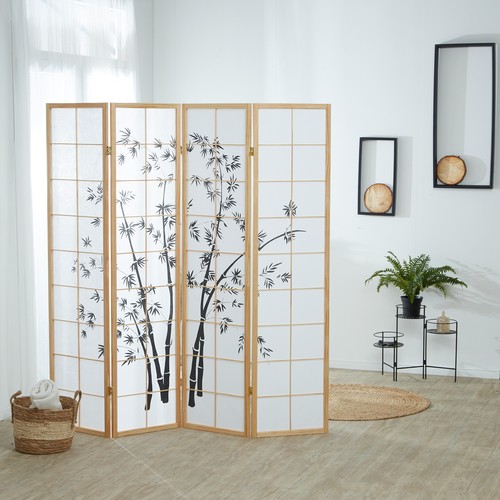 Paravent asiatique panneaux - paravent,