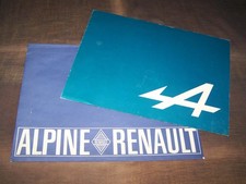 Top Rarity Stunning Brochure Renault Alpine A 110 1971 + Envelope!!!