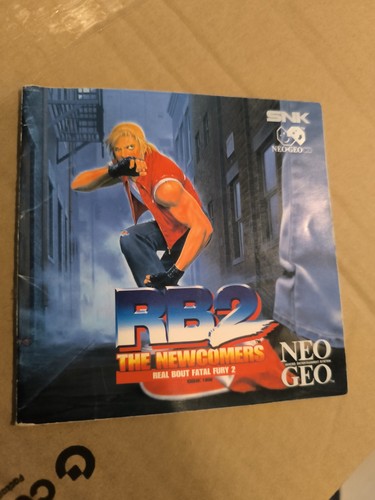 Manuel notice neo geo - geo, cd