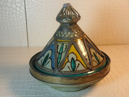 Petit tajine artisanal - , en
