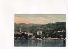 3548) LOVRANA – old town and VIENNA PENSION with BAD old!