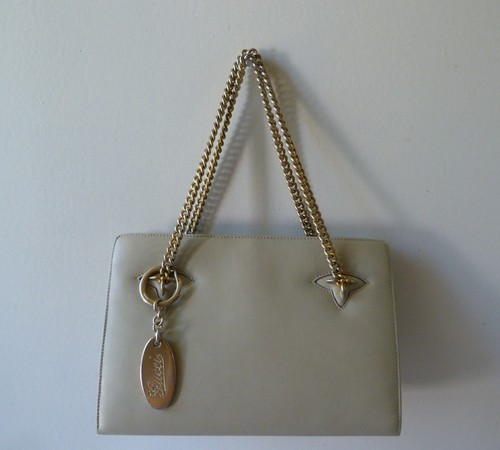 Sac main vintage années 60 - sac, à