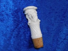 Beautiful Nymphenburg Porcelain Bustelli Figure Cork Bottle Cap