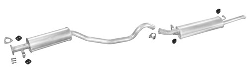 Pot échappement pour - pot, opel