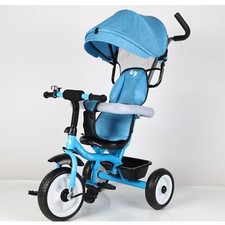 Tricycle Poussette Pour Enfant Avec Parasol Et Cloche Trico Funny