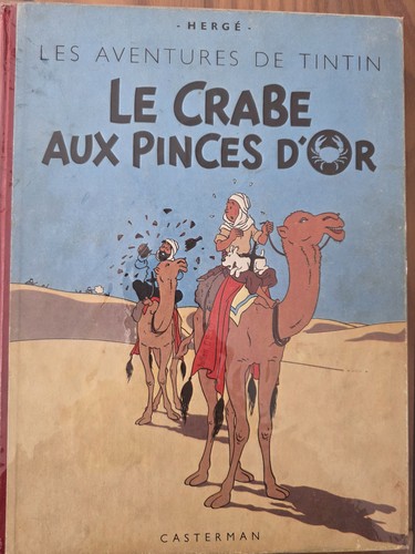 Tintin crabe aux - :,