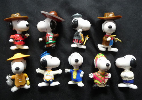 Figurines snoopy macdonald - figurines,