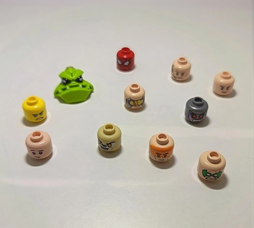 Lego minifigure tête au - lego, –