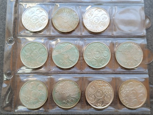 Belgique 500 francs - francs, 1980