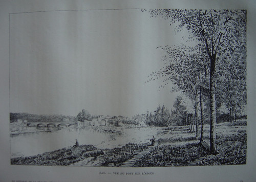 Gravure dax c1890 - de, du