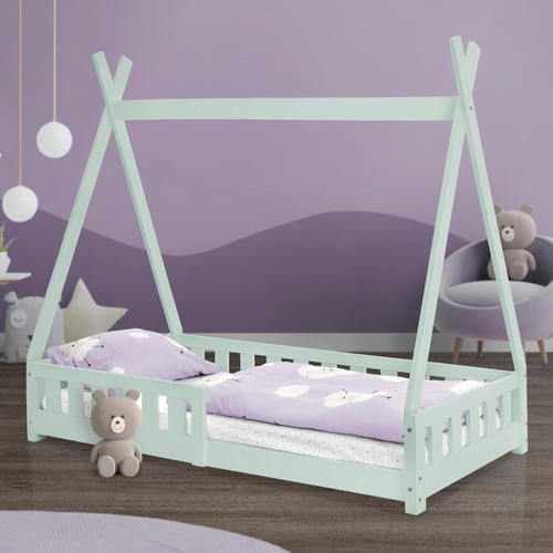 Lit enfant tipi - d'enfant, vert