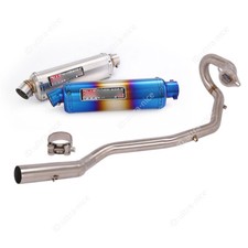 For Yamaha XG250 Tricker Exhaust System Header Pipe Muffler Silencer Slip On Tip