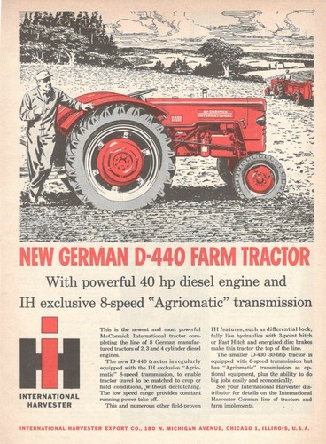 Tracteurs international - ih,