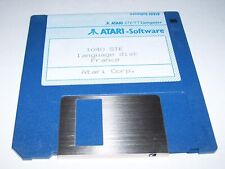 NEW Old Stock Genuine Atari ST 1040 STE Computer FRENCH Language Disk TESTED OK