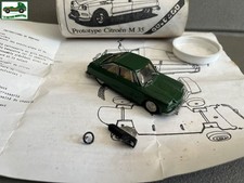 Miniature car kit metal old prototype Citroen M35 Quiralu at 1/43