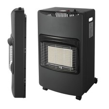 Poele à gaz pliable Noir