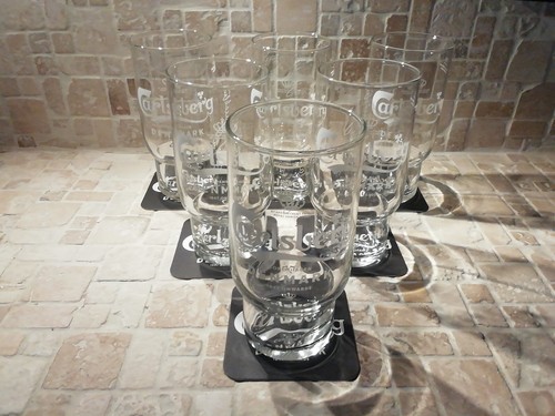 Lot verres à - 6,