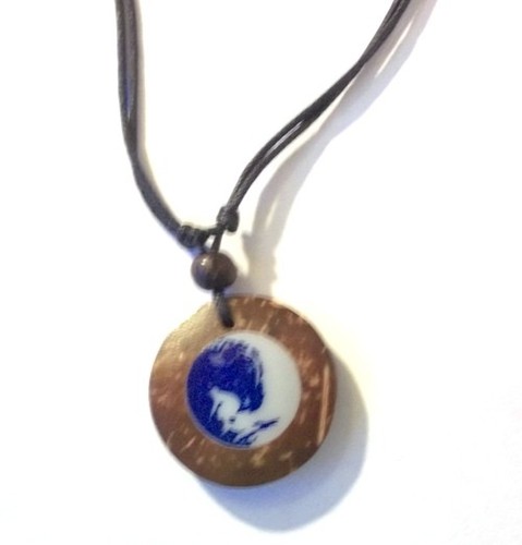 Collier avec pendentif - avec, un