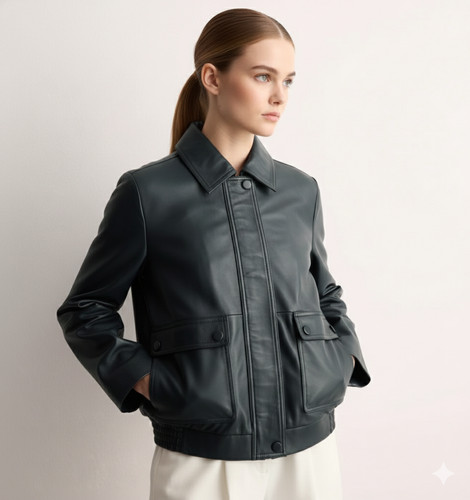Blouson moto motard causal - , en