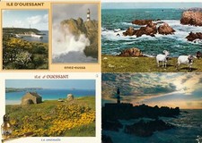 Lot de 4 cartes postales