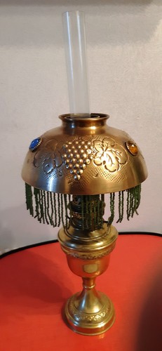 Lampe pétrole ancienne - à, en