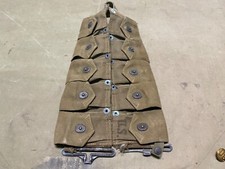 ORIGINAL WWII US ARMY M1 GARAND RIFLE 10 POCKET AMMO BELT-TRANSITIONAL