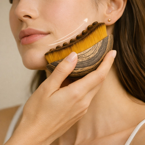 Brosse drainage lymphatique - brosse,
