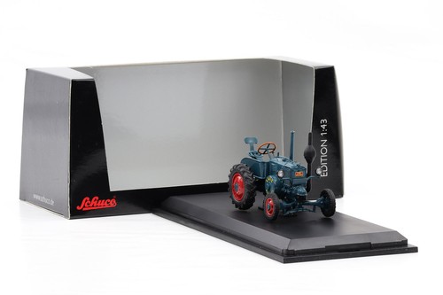 Schuco lanz bulldog bleu - lanz,