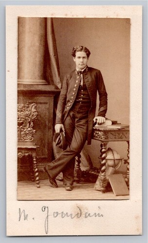 Cdv 1865 jourdain - 1865, élève