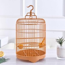 Cage à oiseaux ronde, nid de