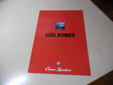 ALFA ROMEO LINE UP Japanese Brochure 1999/09 166 156 GTV SPIDER 145