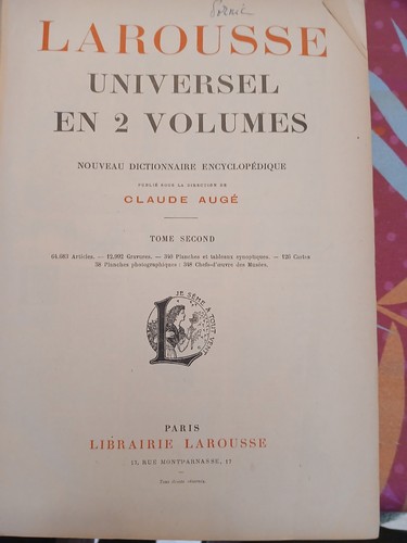 Dictionnaire larousse 64683 - dictionnaire,