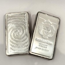 10 oz Stacker® Silver Bar by Scottsdale Mint (Circulated) .999 Silver #A737