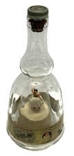 Antique ballerina bottle MUSIC BOX " BOWLS" "SKATER WALTZ"