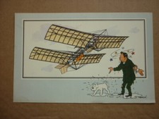  HERGE / TINTIN /  CHROMOS / L AVIATION /   SERIE  3   NUMEROS  12