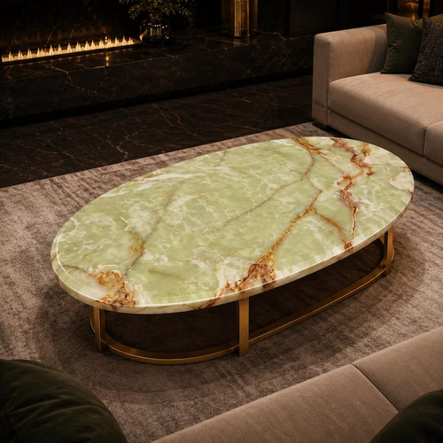 Table basse luxe onyx - luxe, en