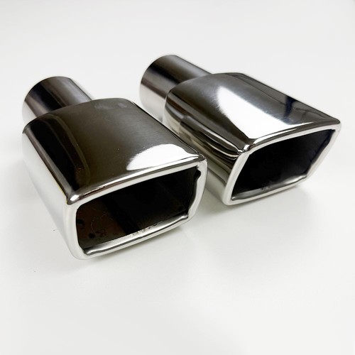 Pair square exhaust - square,