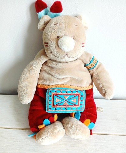 Noukie doudou peluche ours - doudou,