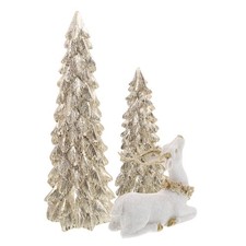  Figurine Sapin De Noel Décor Table D'accueil Décoration Extérieure