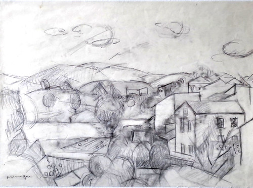 Ancien dessin original - dessin,