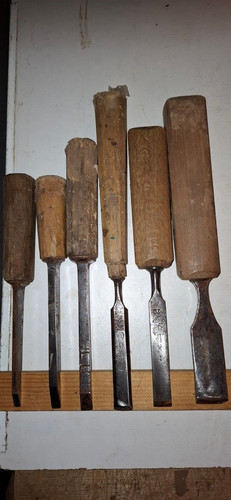 Lot outils ciseaux - lot, bois