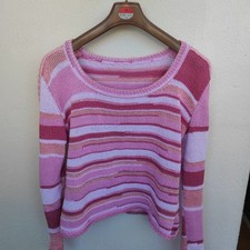 Pull tricoté main 46 - pull,
