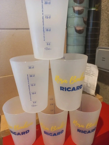 Gobelets ricard rosa - ricard,