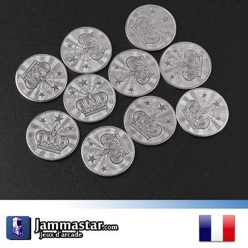 Lot jeton pour - 10,
